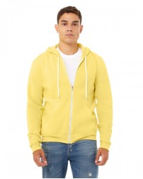 3739 Bella + Canvas Unisex Sponge Fleece Full-Zip Hooded Sweatshirt