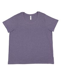 LAT Ladies' Curvy Fine Jersey T-Shirt