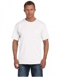 Fruit of the Loom Adult HD Cotton Pocket T-Shirt