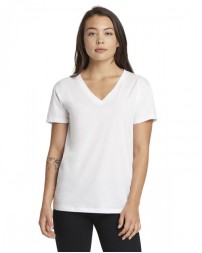 Next Level Apparel Ladies' Relaxed V-Neck T-Shirt