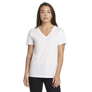 Next Level Apparel Ladies' Relaxed V-Neck T-Shirt