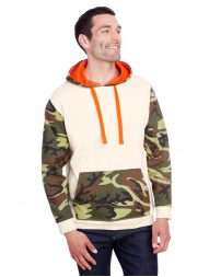 Code Five Men's Fashion Camo Hooded Sweatshirt