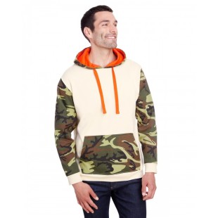 Code Five Men's Fashion Camo Hooded Sweatshirt