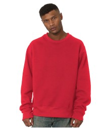 Bayside Men's Super Heavy Oversized Crewneck Sweatshirt