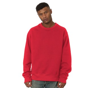 Bayside Men's Super Heavy Oversized Crewneck Sweatshirt