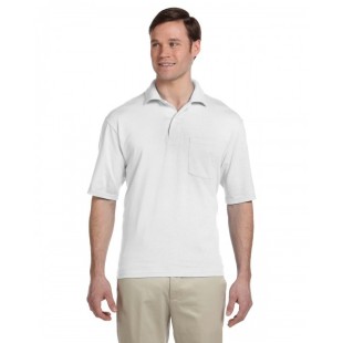 Jerzees Adult SpotShield Pocket Jersey Polo