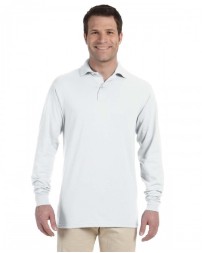 437ML Jerzees Adult SpotShield Long-Sleeve Jersey Polo