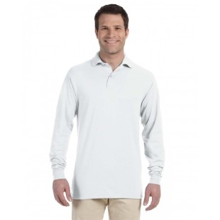 Jerzees Adult SpotShield Long-Sleeve Jersey Polo