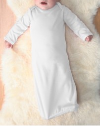 4406 Rabbit Skins Infant Baby Rib Layette Sleeper