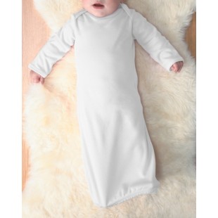 Rabbit Skins Infant Baby Rib Layette Sleeper