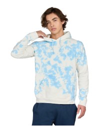 US Blanks Unisex Made in USA Cloud Tie-Dye Hooded Sweatshirt