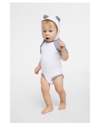 Rabbit Skins Infant Character Hooded Bodysuit with Ears
