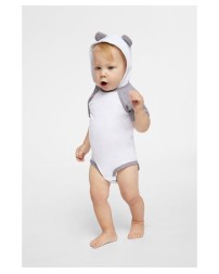 4417 Rabbit Skins Infant Character Hooded Bodysuit with Ears