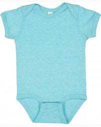 Rabbit Skins Infant Harborside Melange Jersey Bodysuit