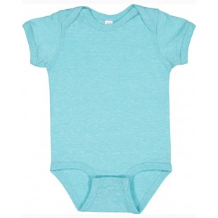 Rabbit Skins Infant Harborside Melange Jersey Bodysuit