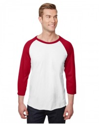 Jerzees Unisex Premium Blend Ring-Spun 3/4 Sleeve Raglan T-Shirt