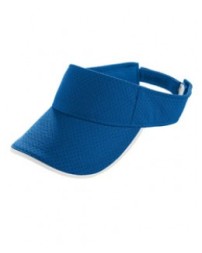 6223 Augusta Sportswear Adult Athletic Mesh Two-Color Visor