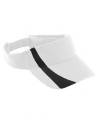 6260 Augusta Sportswear Adult Adjustable Wicking Mesh Two-Color Visor