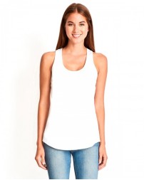 Next Level Apparel Ladies' Gathered Racerback Tank