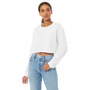 Bella + Canvas FWD Fashion Ladies' Cropped Long-Sleeve T-Shirt