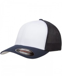 Yupoong Flexfit Trucker Mesh with White Front Panels Cap