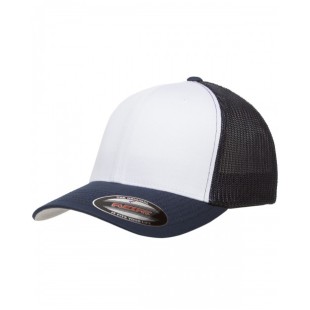 Yupoong Flexfit Trucker Mesh with White Front Panels Cap