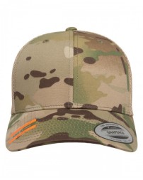 Yupoong YP Classics Retro Trucker Multicam Snapback