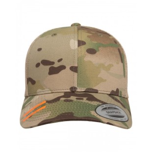 Yupoong YP Classics Retro Trucker Multicam Snapback