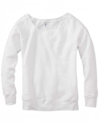 7501 Bella + Canvas Ladies' Sponge Fleece Wide Neck Sweatshirt