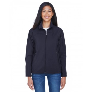 North End Ladies' Three-Layer Fleece Bonded Performance Soft Shell Jacket