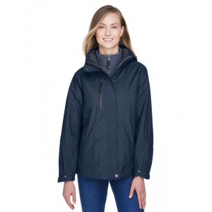 North End Ladies' Caprice 3-in-1 Jacket with Soft Shell Liner