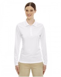 78192 CORE365 Ladies' Pinnacle Performance Long-Sleeve Piqué Polo