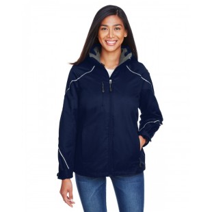 North End Ladies' Angle 3-in-1 Jacket with Bonded Fleece Liner