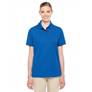 CORE365 Ladies' Motive Performance Pique Polo with Tipped Collar