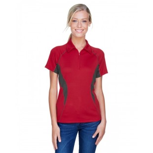 North End Ladies' Serac UTK cool?logik Performance Zippered Polo