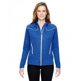 North End Ladies' Cadence Interactive Two-Tone Brush Back Jacket