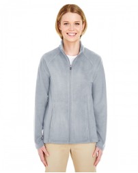 UltraClub Ladies' Cool & Dry Full-Zip Microfleece