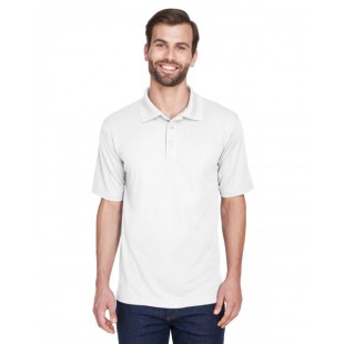 UltraClub Men's Cool & Dry Mesh Pique Polo