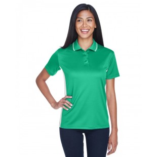 UltraClub Ladies' Cool & Dry Sport Two-Tone Polo