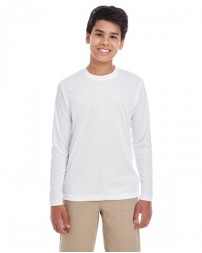 UltraClub Youth Cool & Dry Performance Long-Sleeve Top