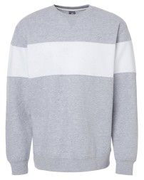 J America Unisex Varisity Fleece Crew