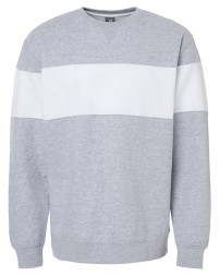 J America Unisex Varisity Fleece Crew