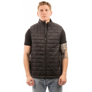 8703BU Burnside Adult Box Quilted Puffer Vest