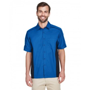 North End Men's Fuse Colorblock Twill Shirt