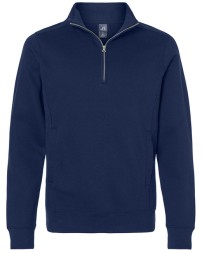 J America Unisex Heavyweight Quarter-Zip Sweatshirt