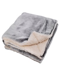 Alpine Fleece Faux Fur Sherpa Blanket