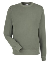 J America Unisex Pigment Dyed Fleece Sweatshirt