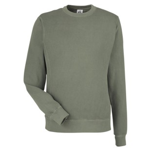 J America Unisex Pigment Dyed Fleece Sweatshirt
