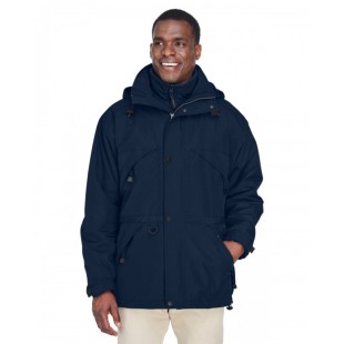 North End Adult 3-in-1 Parka with Dobby Trim