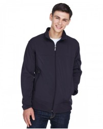 88099 North End Men's Three-Layer Fleece Bonded Performance Soft Shell Jacket